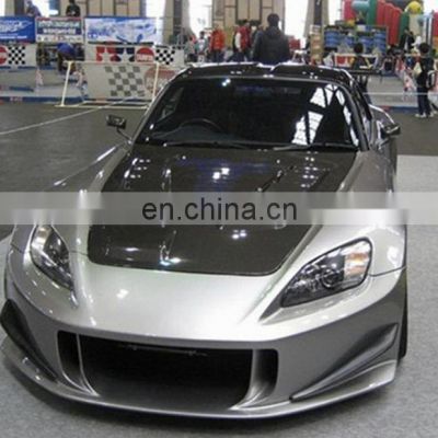 Runde New Arrival For Honda S2000 Engine Cover Front Cover Engine Cover Opening Carbon Fiber Resin FRP Hood