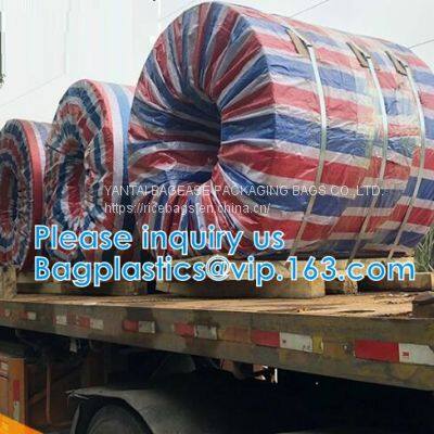 Cargoes Cover, Woven Fabric Tarpaulin, Truck Cover, 6Mil Drawstring White Waterproof Dumpster Container Liners, Recycled PE Dumpster Container Liners For Garbage Disposable