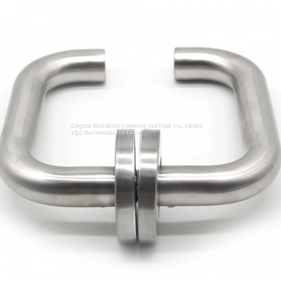 Satin Finish Entrance Door Handle Fire Rate Door Handle Stainless Steel Interior Door Handle photo-5