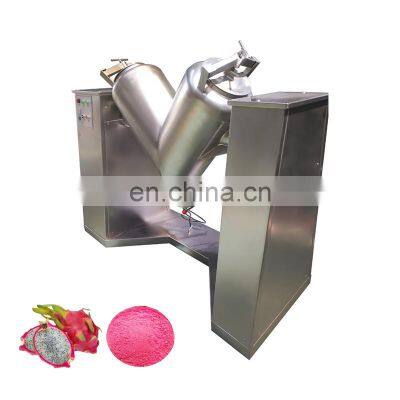 Double screw ribbon blender mixer dry powder mixing machine for chemicals