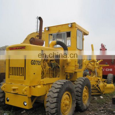 Used Komatsu Japan GD705 motor grader