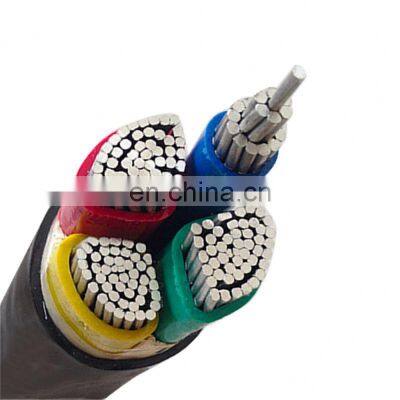 Underground low voltage 0.6/1kv xlpe insulated 4x70mm2 sta aluminium cable