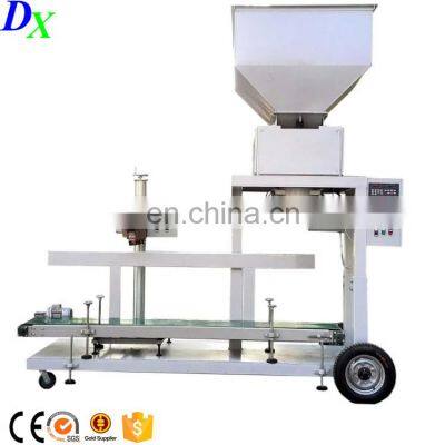 DCS double-hopper bagging fertilizer pellets packing machine