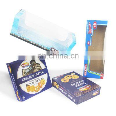 Custom Printed Food Macarons Packaging Box Recycled Black Kraft Folding Box Corrugated Box photo-4