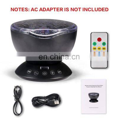 Baby Sleep Aid Ocean Wave Other Home Decor Light Night Light Star Projector With Remote Control photo-4