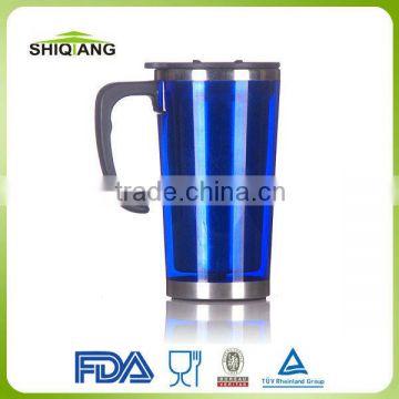 coffee mug with screw lid and handle