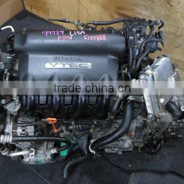 USED AUTO ENGINE FOR HONDA L15A FOR FIT, FIT ARIA, FREED FROM JAPAN