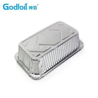 Rectanglar Aluminum Foil Container Wrinkle Wall Container photo-3