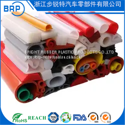 High Temperature Heat Resistant Double-e Shaped Silicone Rubber Extrusion Oven Door Seal Strips