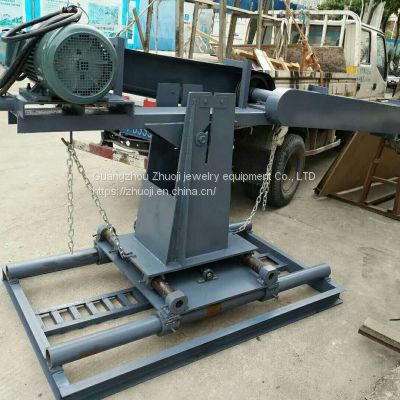 Stone cutting disc machine-5.5kw jade large circular sawing machine, moving 1.5m diameter cutting blade left and right, cutting 60cm once