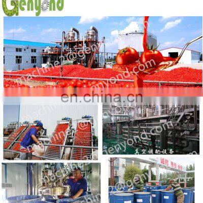 CHINA Genyond Tomato Paste Line Tomato Processing Ground Peeled Tomatoes photo-5
