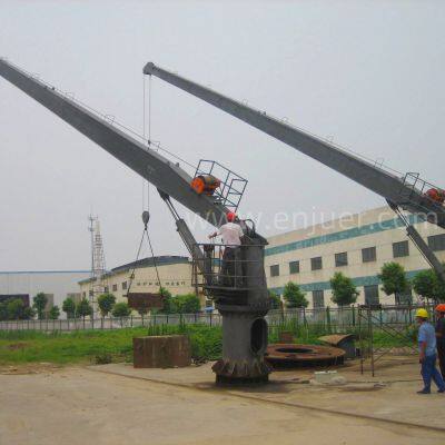 Best Service Stiff Boom Marine Crane 30Ton Hydraulic Lifting Customized Straight Arm Crane photo-4