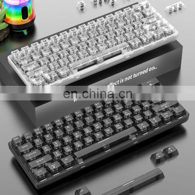 laptop bluetooth computer ergonomic rgb led gamer accessories teclado wireless colored computer usb gaming mechanical keyboard