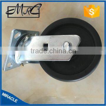 6" Nylon Plastic Caster Wheel for Cart Parts photo-3