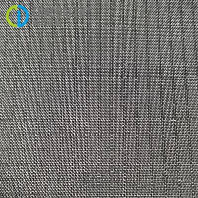 Eco-friendly 210D 100%RPET Recycled Polyester PU Coated Five-pointed Grid Oxford Fabric for Bag Luggage Tent photo-5
