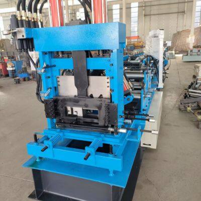 Standard Size of C Purlin Keel Lip U Channel Making Sheet Roll Forming Metal Stud and Track Machine photo-2