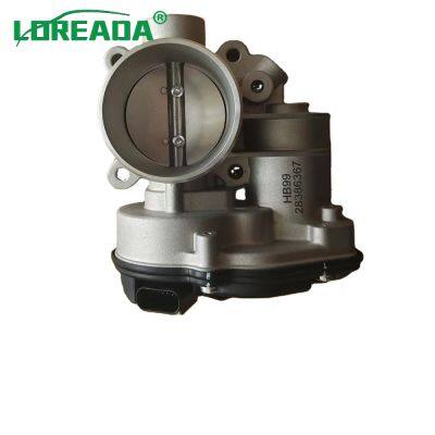 Throttle Body Assembly 28386357 28386367 for Southeast DX3 DX7 V5 V6 D50 X55 BAIC Senova 1.5T