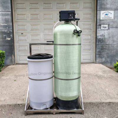 5T industrial water softener system for boiler feed water shower water pretreatment system