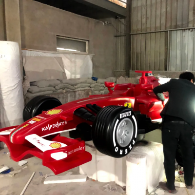 Customized OEM Glass Fiber Single-seat Model Lightweight and Durable Racing Car, for Use in Racing Events photo-3