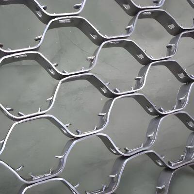 High Quality Hexmesh for Refractory Lining | Low Carbon Steel | 2.0X38mm Strip | 50mm Hexagonal Hole -Manufacturer