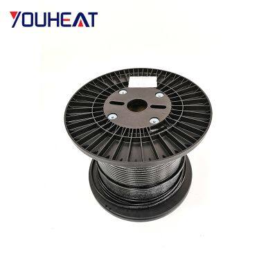 Direkt aus der Fabrik: Selbstregulierendes Heizbandkabel, isoliert mit XLPE, FEP und PVC, 33 ft (10 m), für die Enteisung von Dächern und die Frostschutz von Rohren photo-4