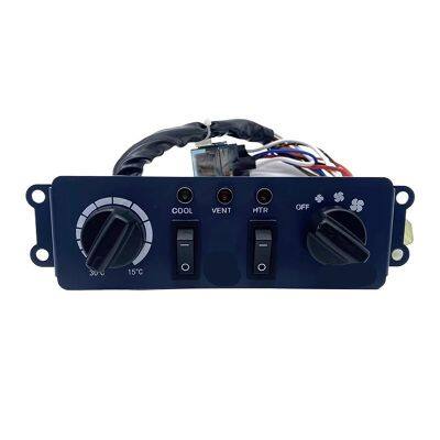 Original SANY Excavator AC Control Panel Switch 14659250 for SY55C SY60 SY75C SY485 Climate System Dashboard Part