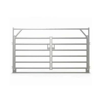 Umweltfreundlich, Großhandelspreise, billig. Heiße Tauchverzinkte Metallzaunpanels für Viehweiden und Rinderhöfe zum Verkauf. Hohe Festigkeit