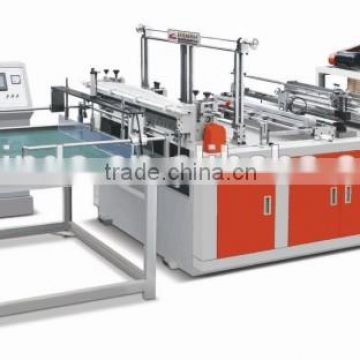 XD-F400 Double Lines Plastic Flat Bag Making Machine