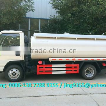 Euro IV Price of JAC new oil tanker,mini oil tanker truck capacity 6000L on sale