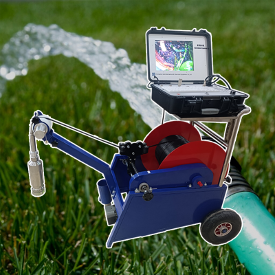 Rotary Head Borehole Camera Sewer Crawler Camera Price