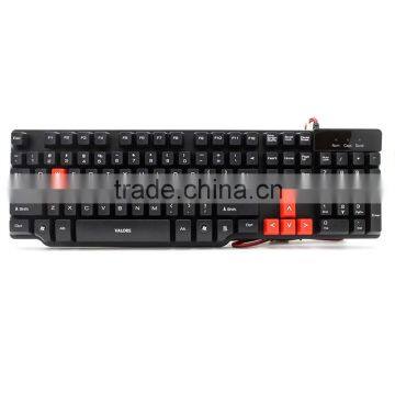 Valore Gaming Keyboard With Metal Base Stabilizer (V-AC8208)