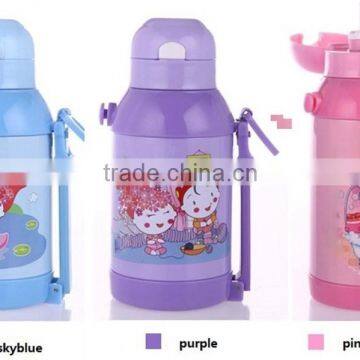 2014 500ML fashion high quality portable thermos flask/ kids stainless steel vacuum flask