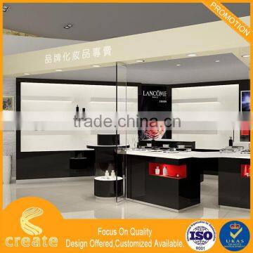 Modern Wall Mount Glass Cosmetic Shop Display Counter Design From Guangzhou China photo-4