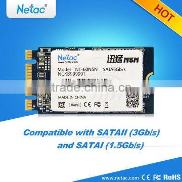 Netac N6N M.2 NGFF SATAIII6.0Gb/s 64GB Solid State Drive SSD