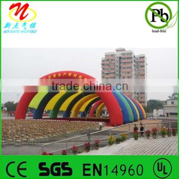 Inflatable pavilion auditorium spectatory shelter tent