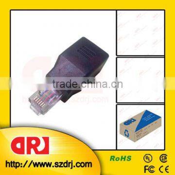 Tooless RJ45 module plug