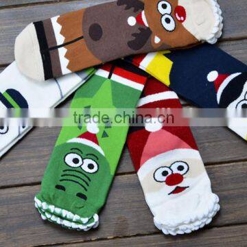3d Christmas pattern socks