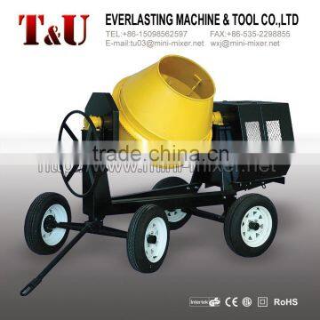 15years manufacture diversity models diesel engine 260L-600L concrete mixer machine,