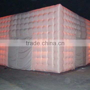 2013 cheap Inflatable Cube Tent with LED light