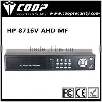 3G WiFi Hybrid DVR 4TB AHD DVR VGA HDMI RJ45 720P AHD 960H 16CH DVR