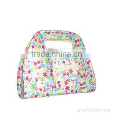 New design printed cosmetic bag with zipper