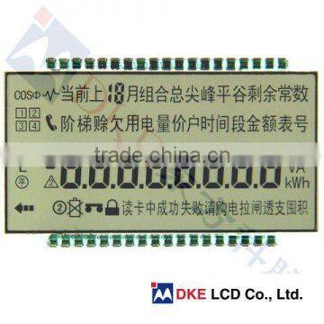 Electronics LCD for energy meter