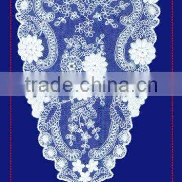 embroidery collar lace/neckline lace