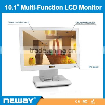 10.1 inch High 1280*800 Resolution IPS LCD Car Monitor