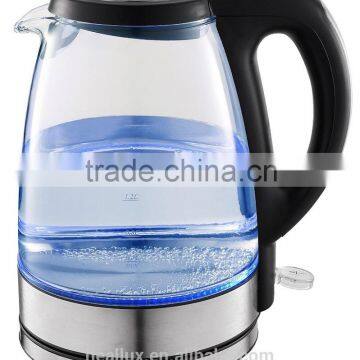 1.7L Cordless Electric Glass Kettle With LED Light KT-888