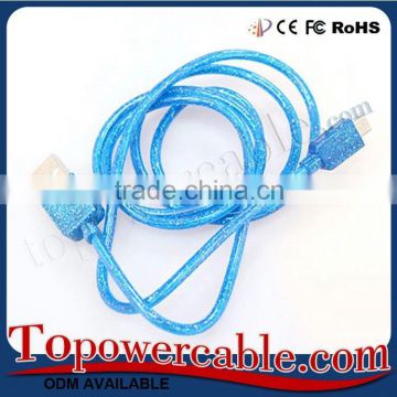 Wholesale Jelly Coating Data USB 2.0 Transfer Cables For Samsung S7 Edge