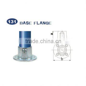 pipe clamp for guardrail