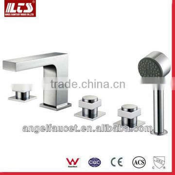 90002 Luxury Chrome Brass Waterfall Bathroom Bathtub Faucet