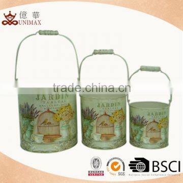 Widely use garden tool metal water bucket online wholesale