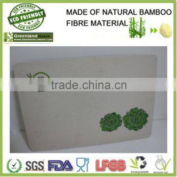 broccoli designs natural bamboo fibre cutting board